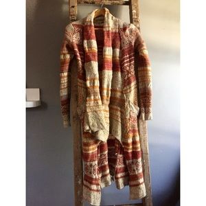 Free people blanket sweater